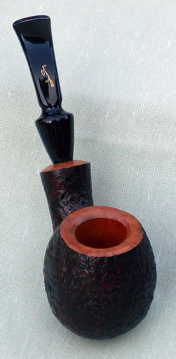 Savinelli Autograph Classic Sandblast pipe